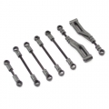  FTX SURGE Upper wishbone struts & steering rods, Set  Front & Back, for all model types